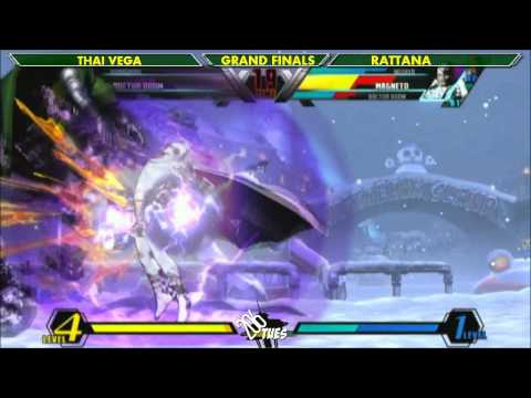 206 Tuesdays #6 - GF UMvC3 - Thai Vega vs Rattana