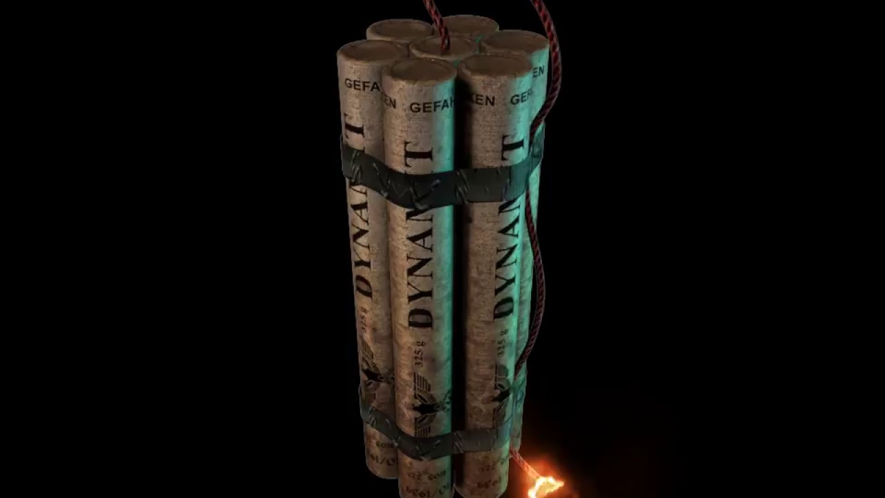 dynamite explosion