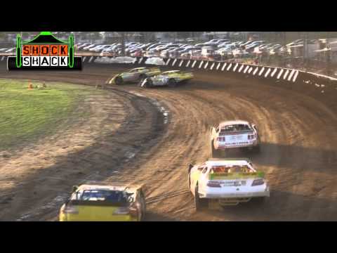 Super Sedans - Heat 1 - Queensland Series - Rockhampton Speedway - 04.10.14