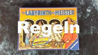 Das Labyrinth der Meister (1991) - Regeln
