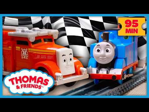It's Time for an Exciting Race! | Thomas & Friends: Watch Out Thomas! | 95 Minutes! - Kids TV Series, Kingdom Kids Zone - Thomas & Friends