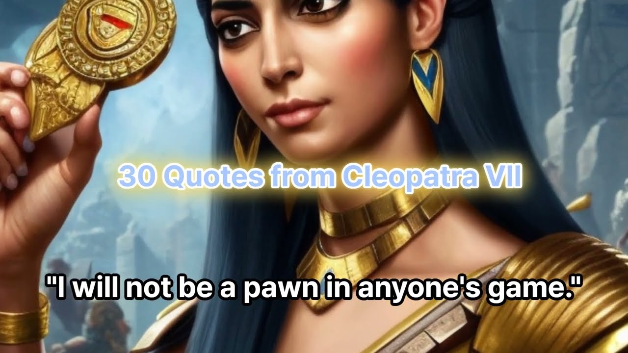 30 Quotes from Cleopatra VII