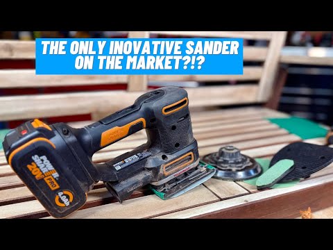 Every Sander You Need In One Tool!!  ||  Worx 5 In 1