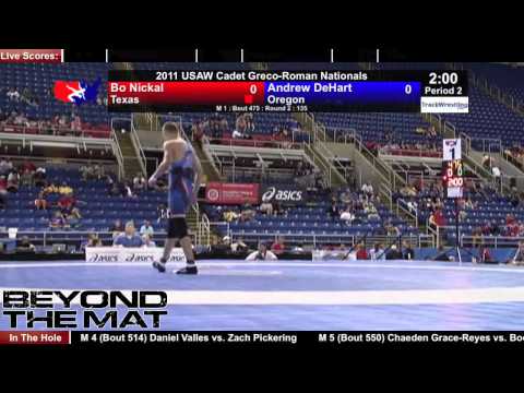 Cadet Greco 135 - Bo Nickal (TX) vs. Andrew DeHart (OR)