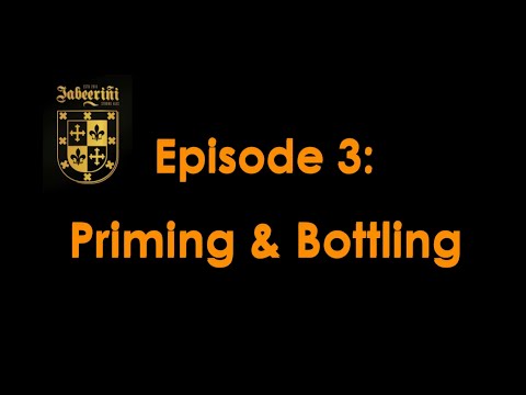HBW JabeerIni home brews - Priming & Bottling