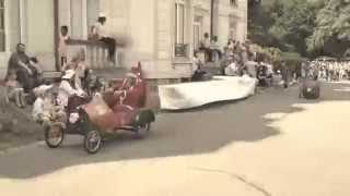 preview picture of video 'Course de voitures à pédales à Montigny le Bretonneux (championnat de France 2014)'