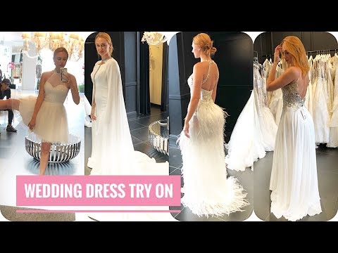 Wedding Dress Shopping and Try on at Jovani | Kristina Korban