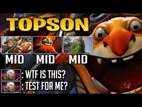 Topson - Techies Mid RAT 7.24 Dota 2