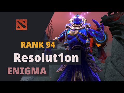 Resolut1on (Rank 94) plays Enigma Dota 2 Full Game