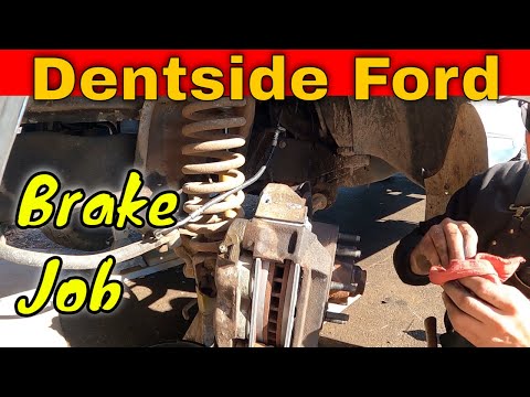 Dentside Ford Brake Job: How To Change Brake Pads, Calipers and Brake Hoses on a 1977 Ford F250