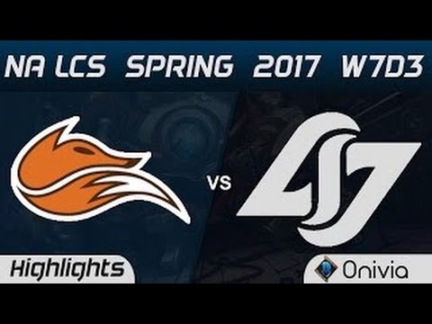 FOX vs CLG Highlights Game 2 NA LCS Spring 2017 W8D1 Echo Fox vs Counter Logic Gaming