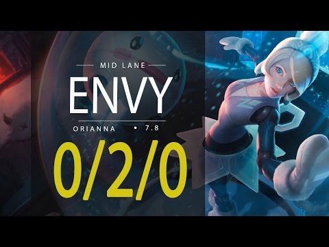 LOL ProTV - Envy - ORIANNA MID vs EKKO [TOCKERS] (19/04/2017)