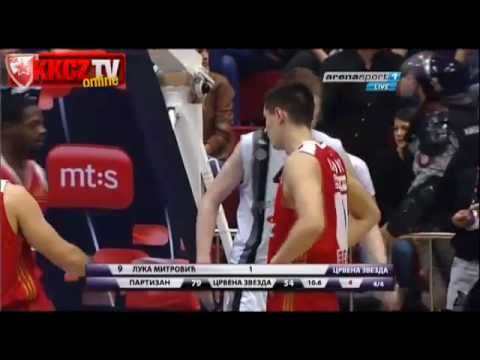 KK Partizan : Crvena zvezda Telekom 82:54 | Završnica meča [Playoff Superlige prvi meč | 5.6.2013]