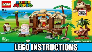LEGO Instructions | Super Mario | 71424 | Donkey Kong's Tree House