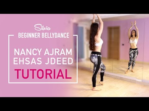 BEGINNER BELLYDANCE CLASS - Nancy Ajram song TUTORIAL -- Silvia Brazzoli