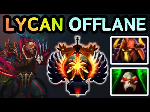 🔥 LYCAN OFFLANE — YOU CAN’T OUTRUN THIS MONSTER ⚡ | DOTA 2 🔥