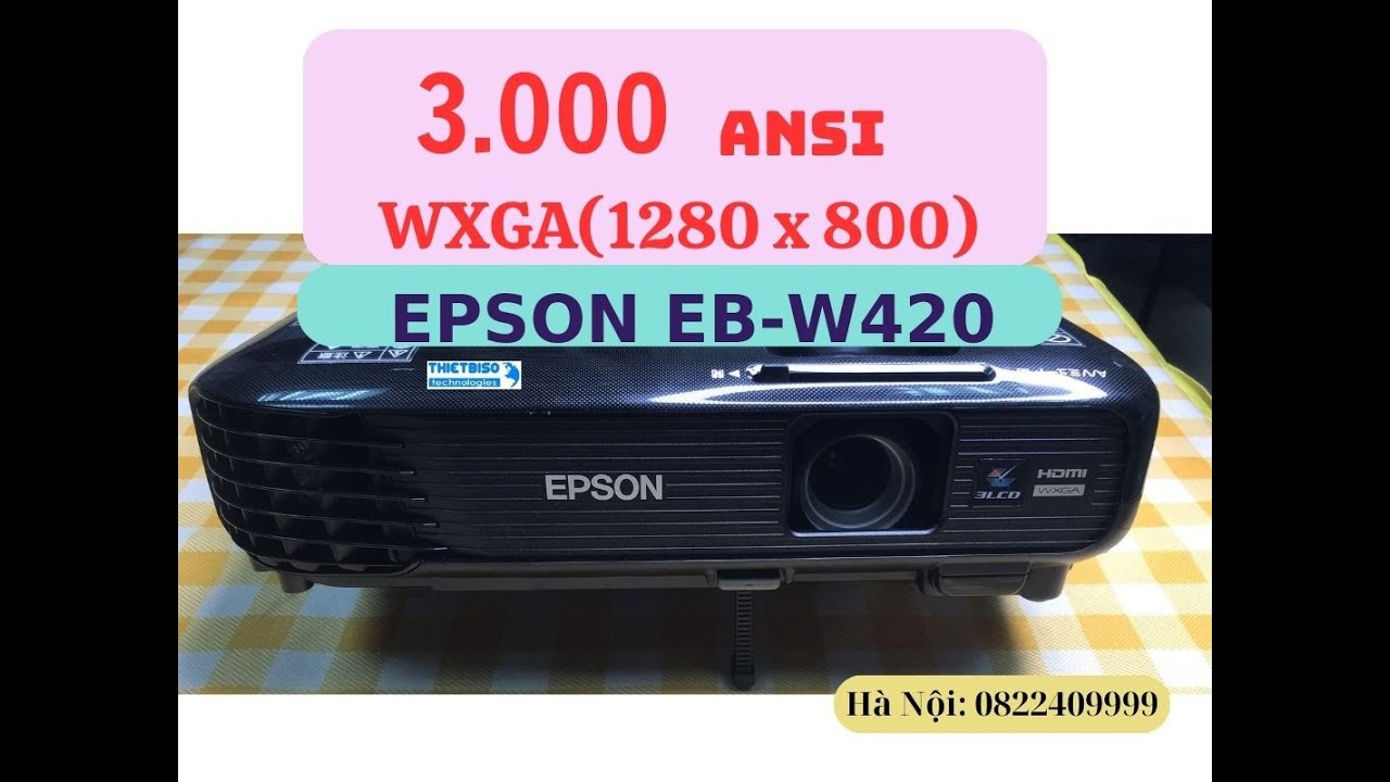 Máy chiếu cũ EPSON EB-W420 giá rẻ (400327)