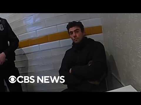 New body cam footage of Luigi Mangione arrest inside Pennsylvania McDonald's