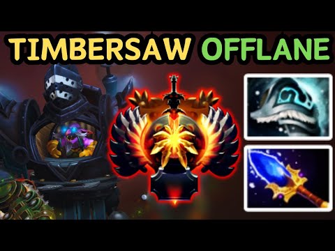 🔥 THE MOST UNSTOPPABLE TIMBERSAW OFFLANE THIS PATCH | DOTA 2 🔥