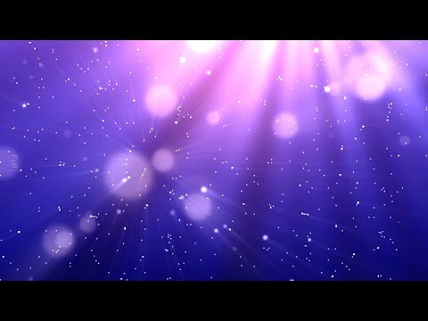 Fondo de video movimiento - azul, luz y puntos de luz