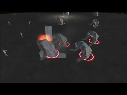 8 Crossbow Aneko in night vs all units - Animal Revolt Battle Simulator