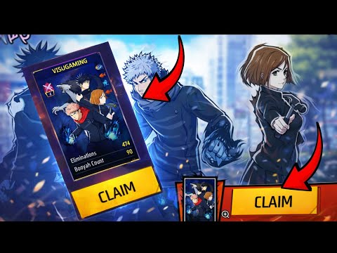 How to Get Jujutsu Kaisen Battle Card in Free Fire | How to Complete Battle Card Mission