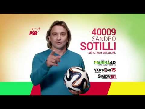 Sandro Sotilli 40009 - Faça um gol nesta eleição