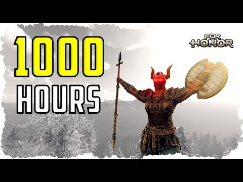 What 1000 HOURS of Valkyrie Experience Looks Like - For Honor