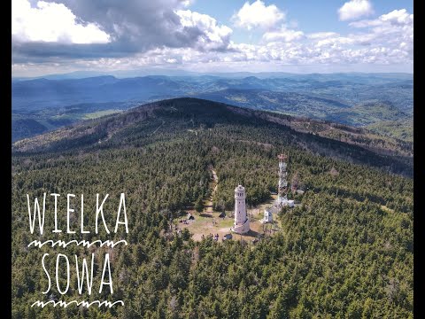 Wielka Sowa z perspektywy drona 4K