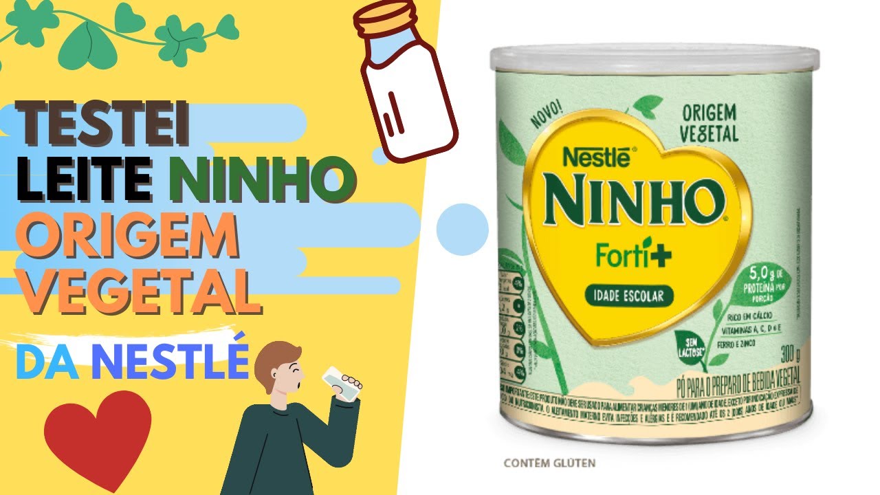 TESTEI Leite NINHO origem VEGETAL - saiba mais !