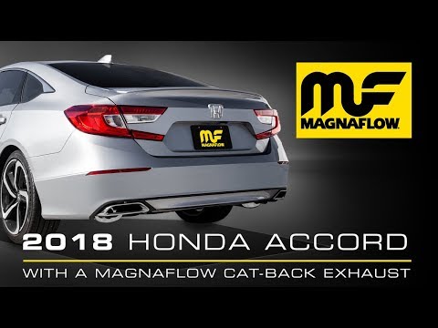 [Hear the Sound] 2018 - 2020 Honda Accord 2.0L MagnaFlow Cat-Back Exhaust [Part #19393]