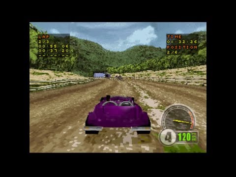 Test Drive 6 (1999) PSX Gameplay - Caribbean Circuit