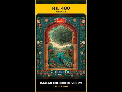 Baalar Colourful Vol 29 – product video thumbnail