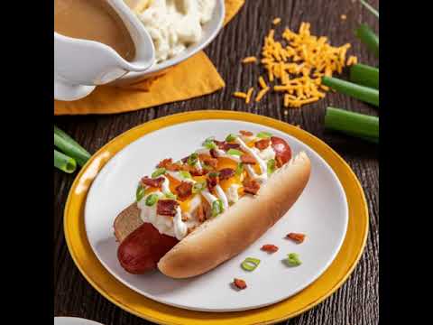 Nathan's LOADED MASHED POTATO DOG