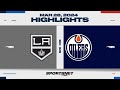 NHL Highlights | Los Angeles Kings vs. Edmonton Oilers - March 28, 2024