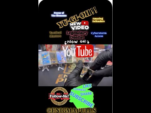 YU-GI-OH‼️⭐️NEW⭐️TCG PACK SETS #anime #asmr #opening #hobby #yugioh #tcg #shorts #youtube #reels