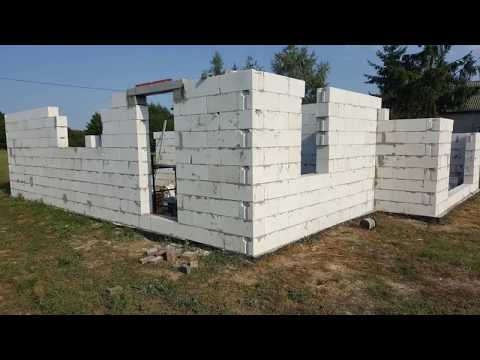 Budowa domu samemu. Stan surowy. Fundamenty i ściany nośne cz2