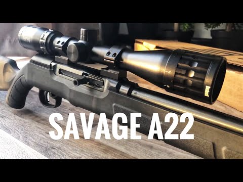New Savage A22 Semi Auto 22LR Rifle Review