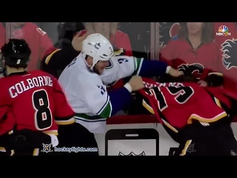 Kevin Bieksa vs Micheal Ferland