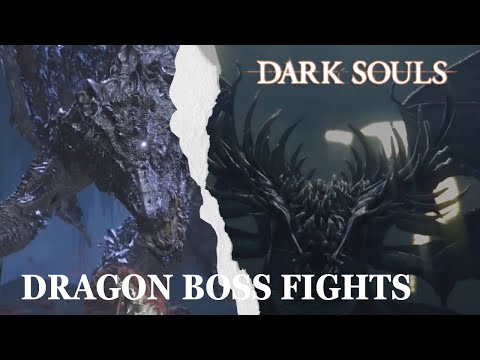 All Dragon Boss Fights in Dark Souls I-III