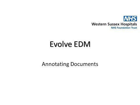 Annotating Documents