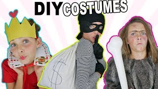 DIY Halloween Costumes | Last Minute Easy Crafts For Kids