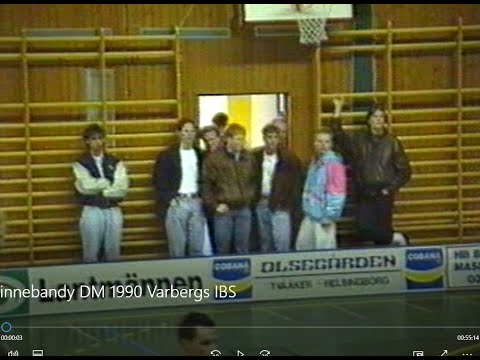 innebandy DM 1990 Varbergs IBS