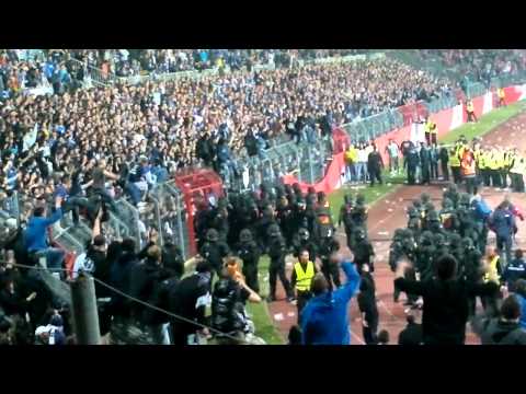 KSC-SSV Jahn Regensburg (2-2) Nach dem Spiel // Randale (14.05.2012) Part 2