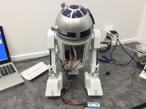 DJ's Hasbro R2d2 Hacked With Iotiny