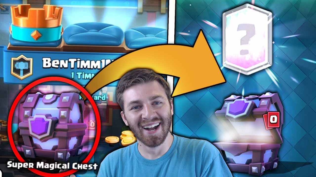 <h1 class=title>NEW FREE SUPER MAGICAL CHEST DROP & LEGENDARY OPENINGS! | Clash Royale | OPENING NEW SMC CHESTS!</h1>