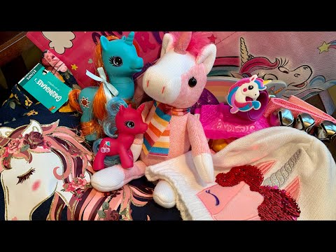 UNICORN 🦄 GIRL 2-4 OCC SHOEBOX UNBOXING | Operation Christmas Child 2021