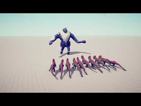 10x RAPTOR vs EVERY UNIT - Totally Accurate Battle Simulator