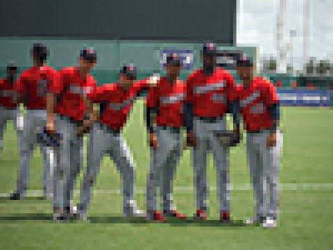 GCL Twins  Dane Hutcheon and Humber Maldonado warming up and showing off their dance moves 7/7/17