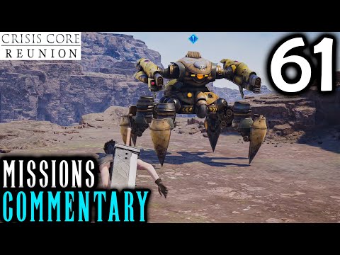 Road To 100%: Crisis Core Reunion Final Fantasy VII Walkthrough Part 61 - Beating Up Mechs